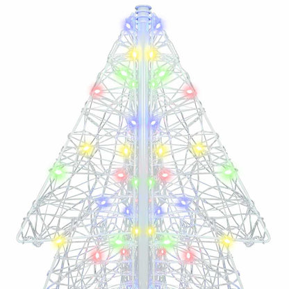 Kerstboom met 240 LED Multikleur 180 cm Acryl
