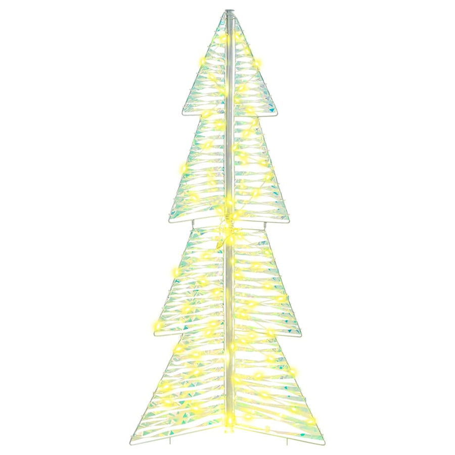 Kerstboom met 100 LED Warmwit 120 cm PET