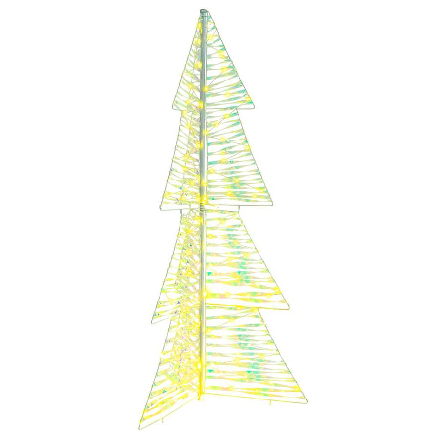 Kerstboom met 160 LED Warmwit 150 cm PET