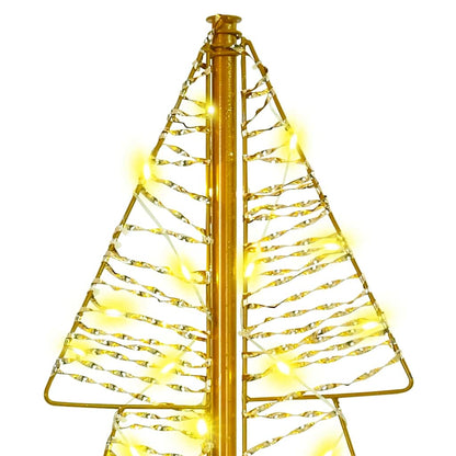 Kerstboom met 100 LED Warmwit 120 cm PET