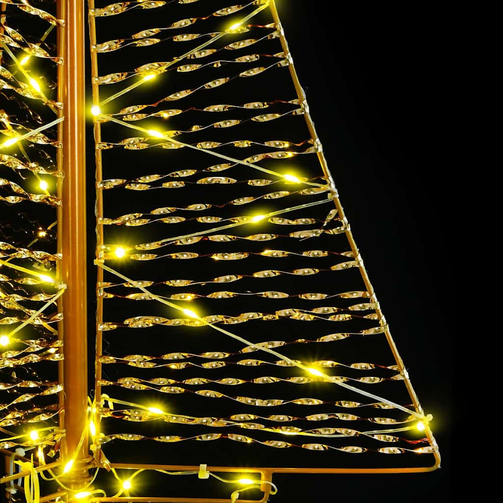 Kerstboom met 160 LED Warmwit 150 cm PET