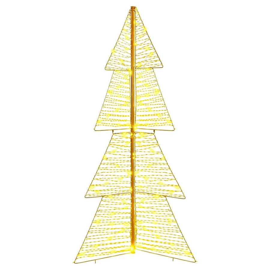 Kerstboom met 160 LED Warmwit 150 cm PET