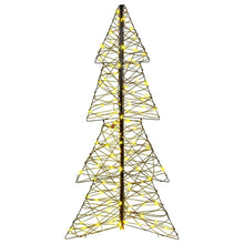 Kerstboom met 160 LED Warmwit 150 cm Rattan