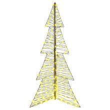 Kerstboom met 240 LED Warmwit 180 cm Rattan