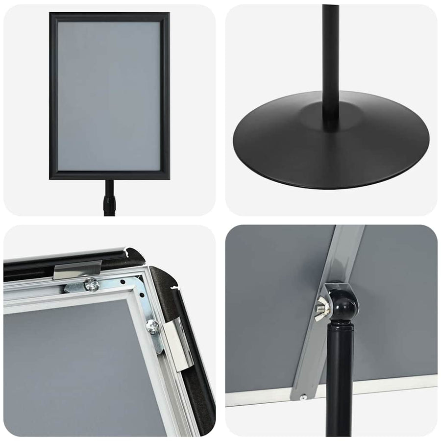 Posterstandaard Zwart a3 Aluminium en PVC