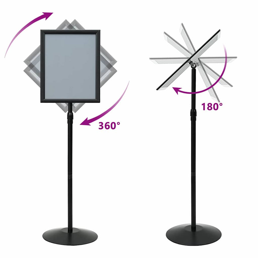 Posterstandaard Zwart a3 Aluminium en PVC
