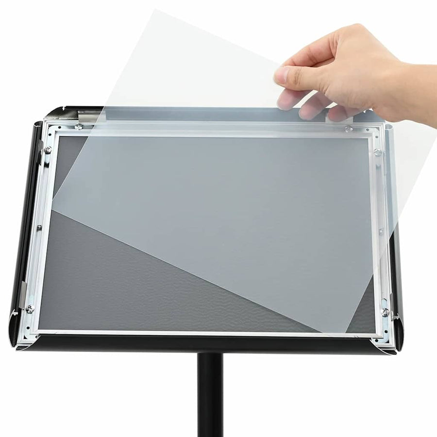 Posterstandaard Zwart a3 Aluminium en PVC
