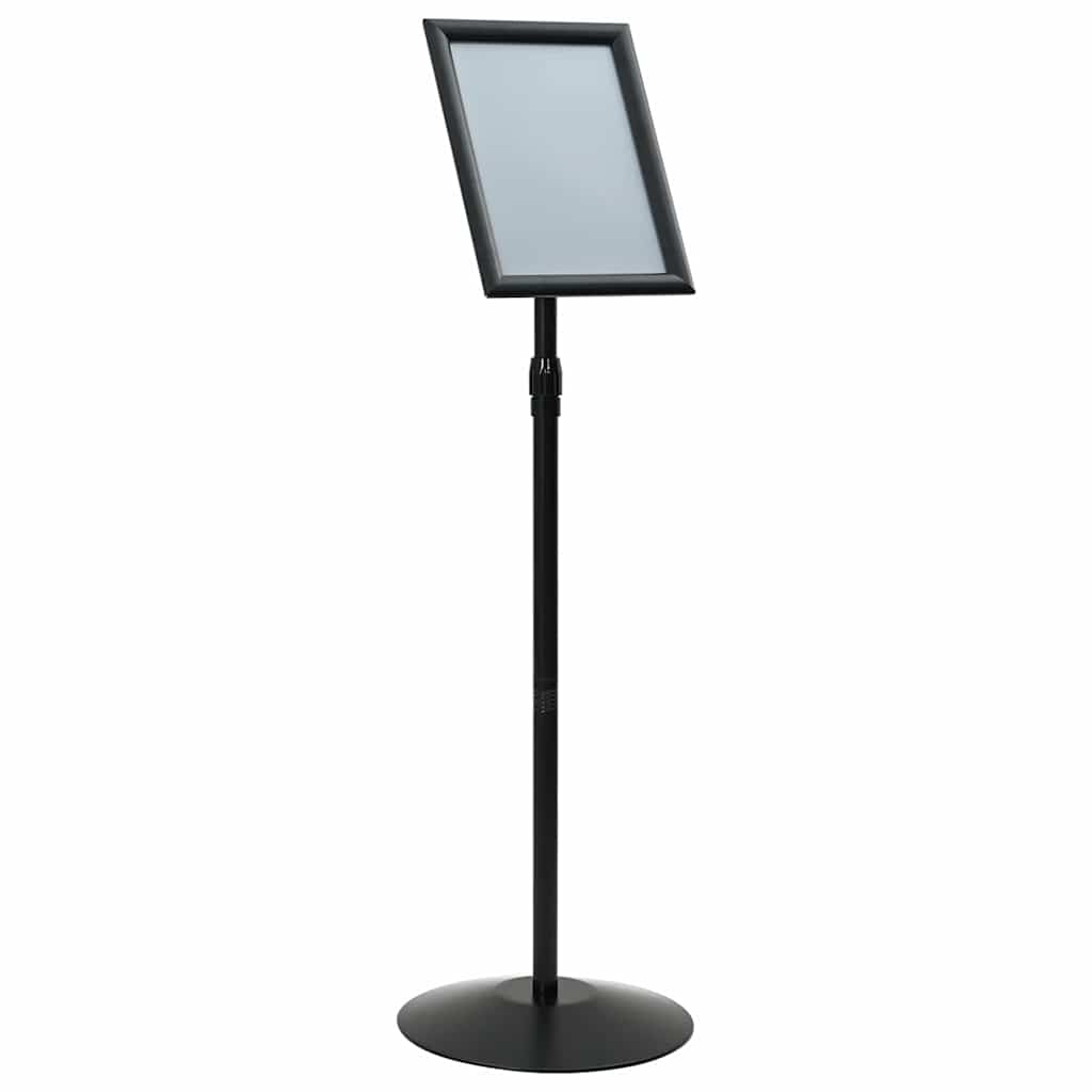 Pedestal Posterstand Zwart a4 Aluminium en PVC