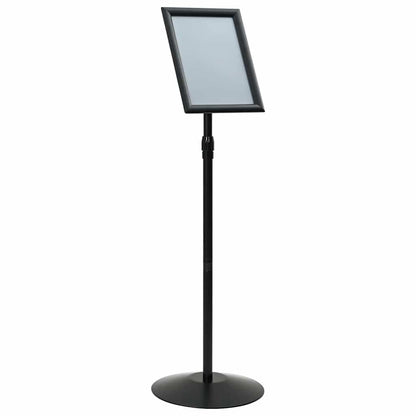 Pedestal Posterstand Zwart a4 Aluminium en PVC