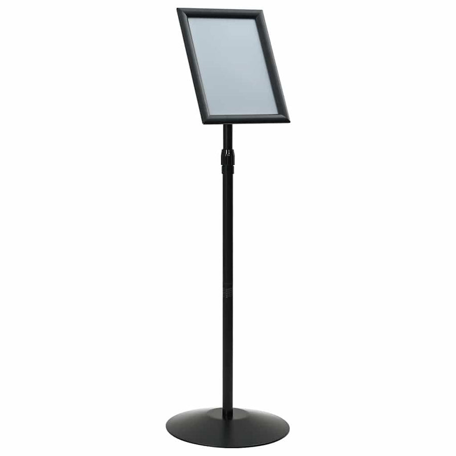 Pedestal Posterstand Zwart a4 Aluminium en PVC