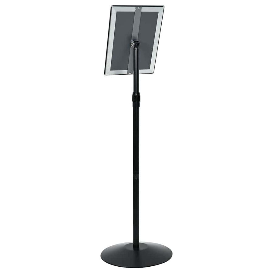 Pedestal Posterstand Zwart a4 Aluminium en PVC