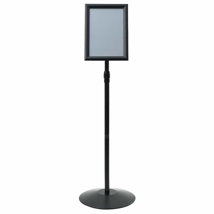 Pedestal Posterstand Zwart a4 Aluminium en PVC