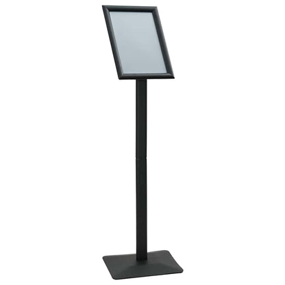 Pedestal Posterstand Zilver a4 Gietijzer