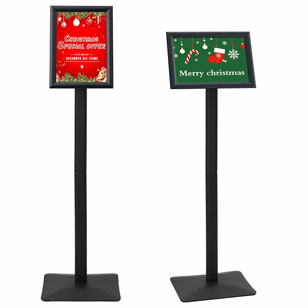 Pedestal Posterstand Zilver a4 Gietijzer