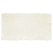 Nepleer Schapenvacht Tapijt Wit 60 x 110 cm Polyester