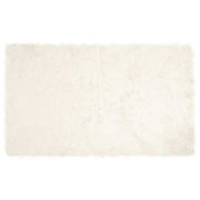 Nep schapenvacht tapijt 100x200 cm wit polyester