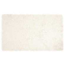 Nepleer Schapenvacht Tapijt Wit 100 x 200 cm Polyester
