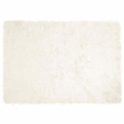 Nep schapenvacht tapijt 140x200 cm wit polyester