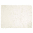 Vloerkleed schapenvacht 160x230 cm polyester wit