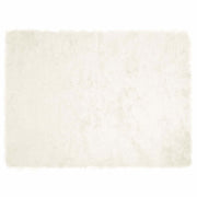 Vloerkleed schapenvacht 160x230 cm polyester wit