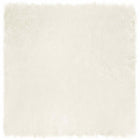 Nep schapenvacht tapijt 240x240 cm wit polyester