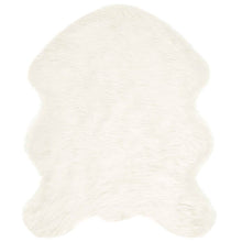Nepleer Schapenvacht Tapijt Wit 50 x 80 cm Polyester