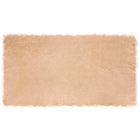 Vloerkleed schapenvacht 60x110 cm beige polyester