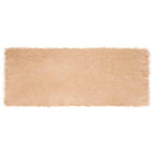 Nep schapenvacht tapijt beige 80x200 cm polyester