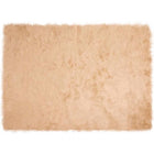 Nep schapenvacht tapijt beige 160x230 cm polyester