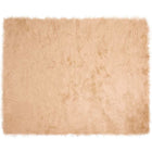 Nep schapenvacht tapijt beige 200x280 cm polyester
