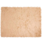 Nep schapenvacht tapijt beige 240x340 cm polyester