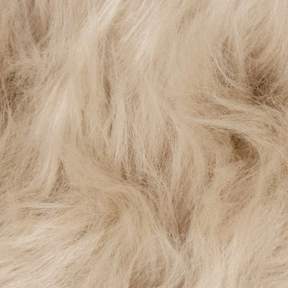 Nep Schapenvacht Tapijt Tafalla Beige Ø 200 cm Polyester