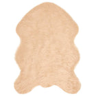 Nep schapenvacht tapijt beige 60x90 cm