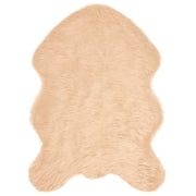 Nep schapenvacht tapijt beige 60x90 cm