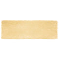 Nep schapenvacht tapijt 80x250 cm crème polyester