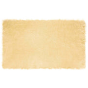 Nep schapenvacht tapijt crème 100x200 cm polyester