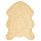 Faux Sheepskin Rug Tafalla Cream 80 x 120 cm Polyester