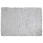 Faux Sheepskin Rug Tafalla Grey 120 x 170 cm Polyester