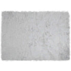 Faux Sheepskin Rug Tafalla Grey 160 x 230 cm Polyester