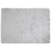 Nep schapenvacht tapijt grijs 160x230 cm polyester