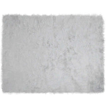 Nepleer Schapenvacht Tapijt Grijs 240 x 340 cm Polyester