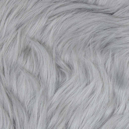 Nepleer Schapenvacht Tapijt Grijs 200 x 200 cm Polyester