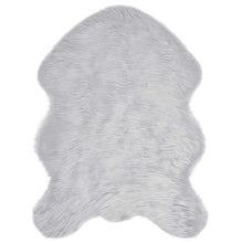 Nepleer Schapenvacht Tapijt Grijs 80 x 118 cm Polyester