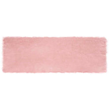Nepleer Schapenvacht Tapijt Roze 80 x 250 cm Polyester