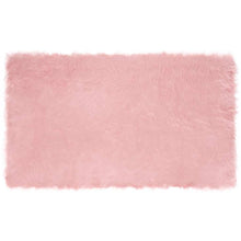 Nepleer Schapenvacht Tapijt Roze 100 x 200 cm Polyester