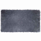Faux Sheepskin Rug Tafalla Anthracite 100 x 200 cm