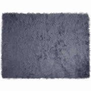 Nep schapenvacht tapijt 160x230 cm antraciet