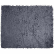 Nepleer Schapenvacht Tapijt Antraciet 200 x 280 cm Polyester