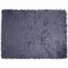 Faux Sheepskin Rug Tafalla Anthracite 240 x 340 cm