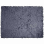 Nep schapenvacht tapijt antraciet 240x340 cm
